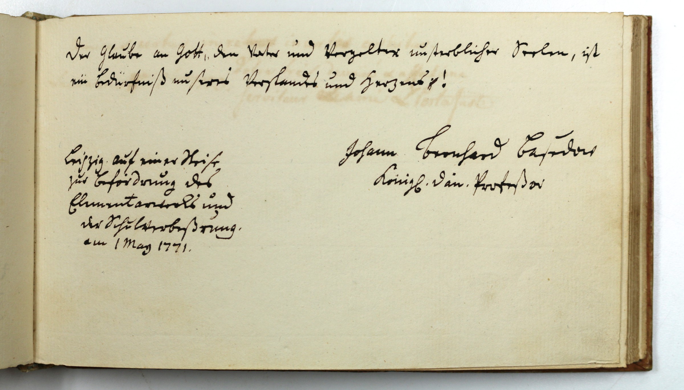 [Album amicorum]. Album amicorum of Johann Christoph von Selpert ...