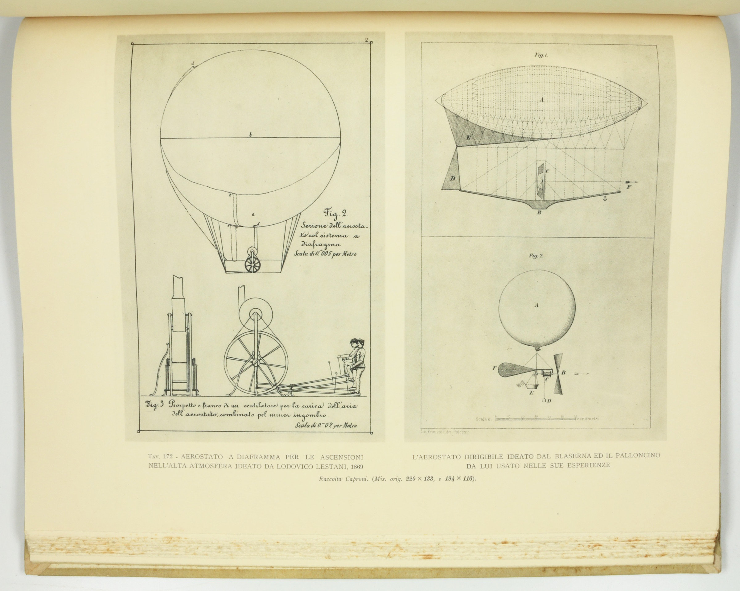 L aeronautica Italiana nell immagine 1487 1875. Bibliografia di Giuseppe Boffito con aggiunte di Paolo Arrigoni. Antiquariat INLIBRIS Gilhofer Nfg