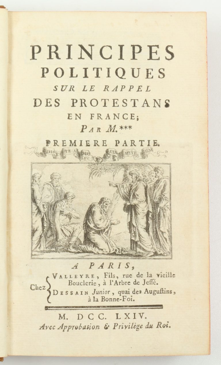 [Turmeau de la Morandiere, Denis Laurian]. Principes politiques sur le ...