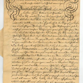 Louis XVI Payment instruction signed (