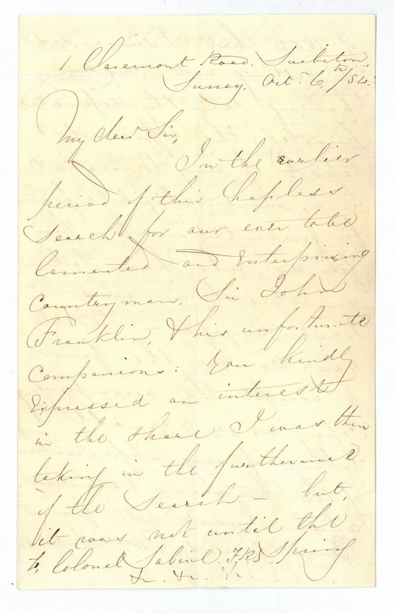 McCormick, Robert Autograph letter signed. - Antiquariat INLIBRIS ...